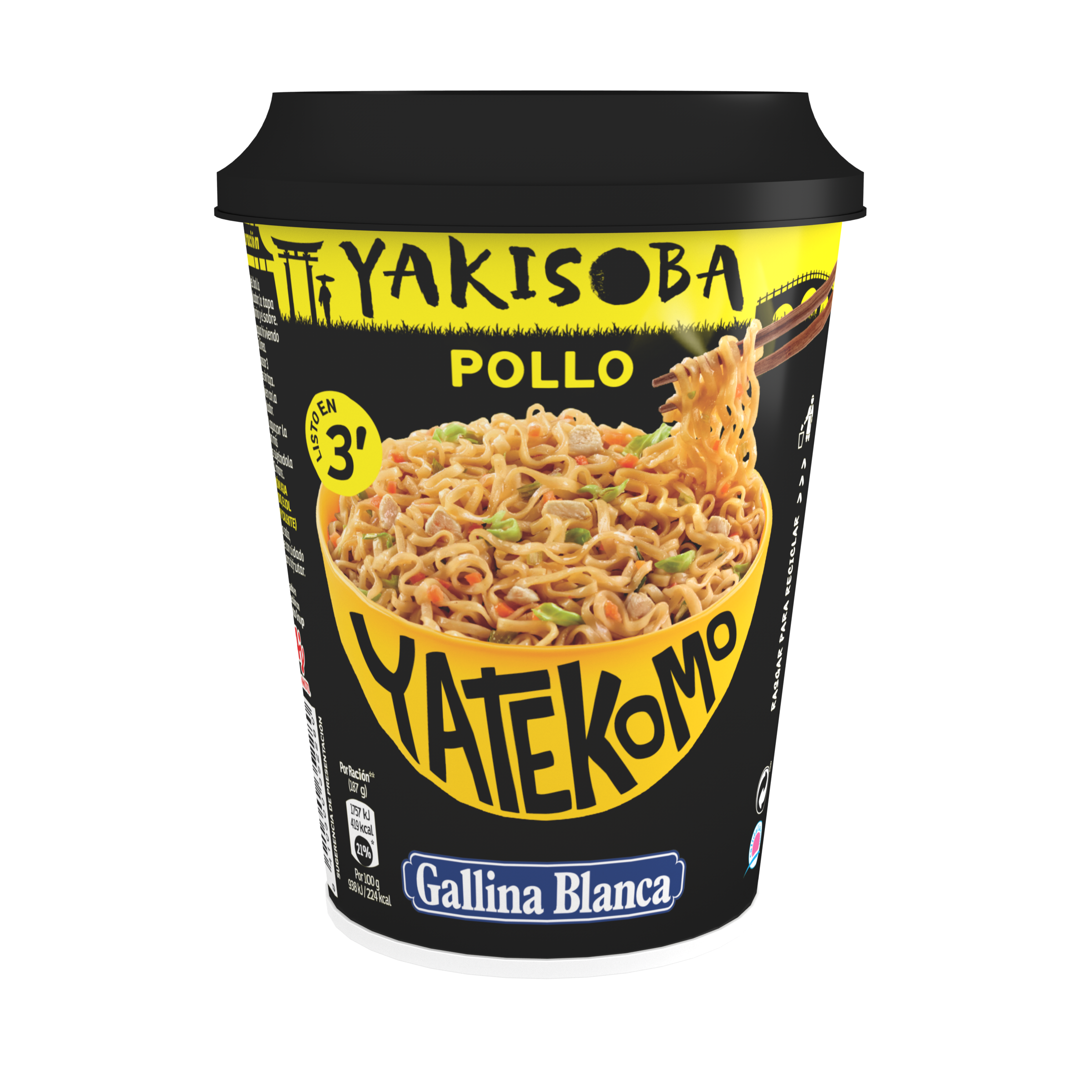 Yatekomo Yakisoba Pollo
